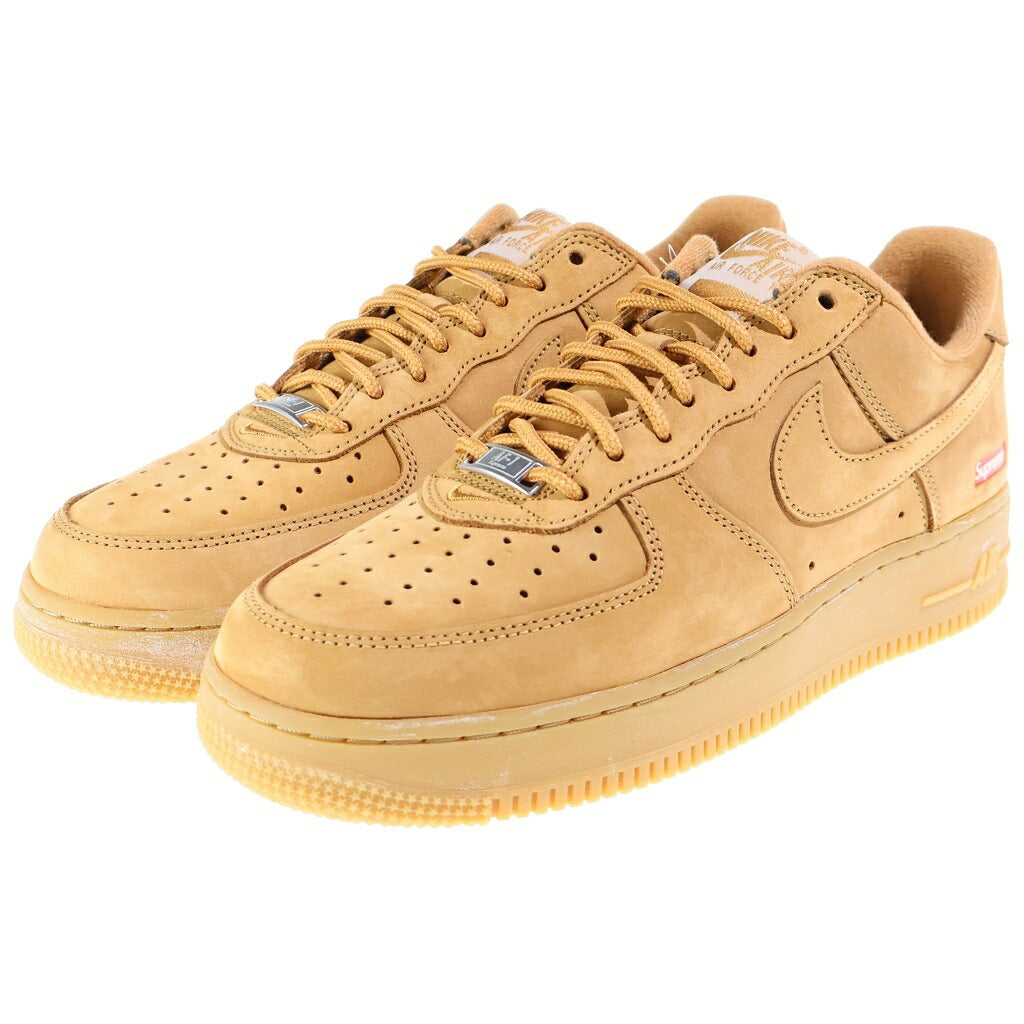 NIKE(ナイキ) ×SUPREME AIR FORCE 1 LOW FLAX/WHEAT DN1555-200 シュプリーム エアフォース1 フラックス/ウィート ローカットスニーカー ブラウン US8.5/26.5cm