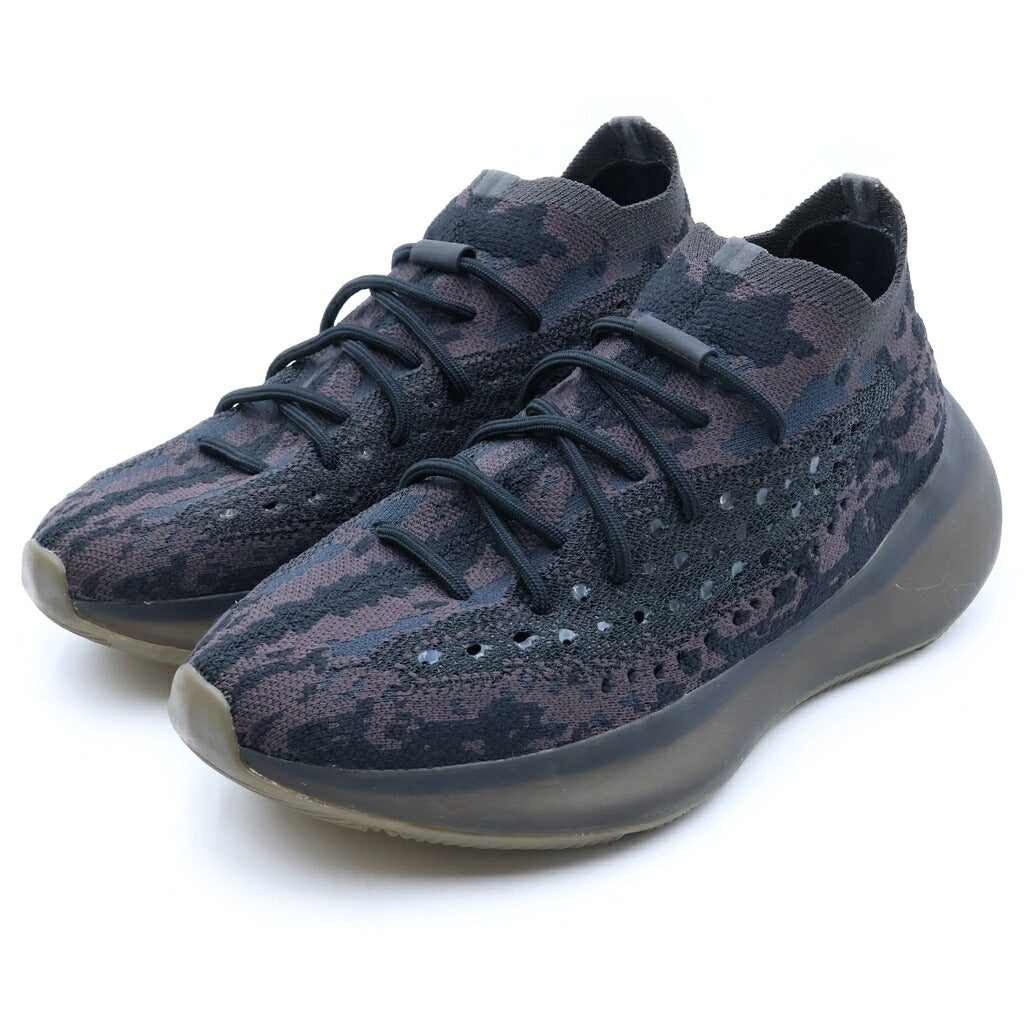 adidas(アディダス) YEEZY BOOST ONYX FZ1270 イージーブースト 380 オニキス ローカットスニーカー ブラック/ブラウン US8.5/26.5cm