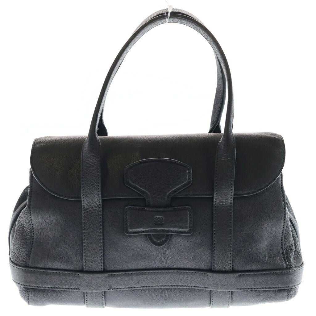 LOEWE(ロエベ) アナグラムロゴ レザー ハンドバッグ ブラック