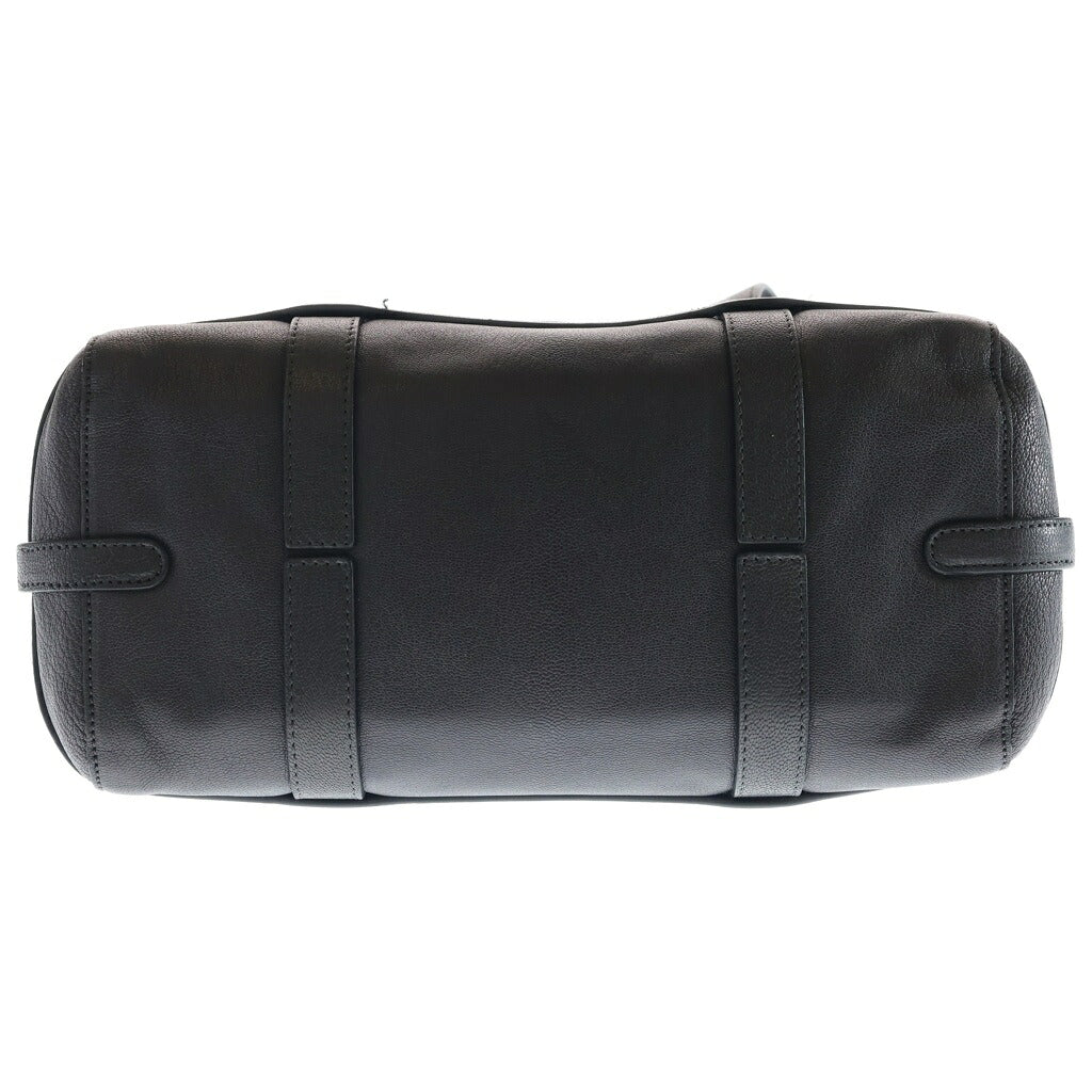 LOEWE(ロエベ) アナグラムロゴ レザー ハンドバッグ ブラック