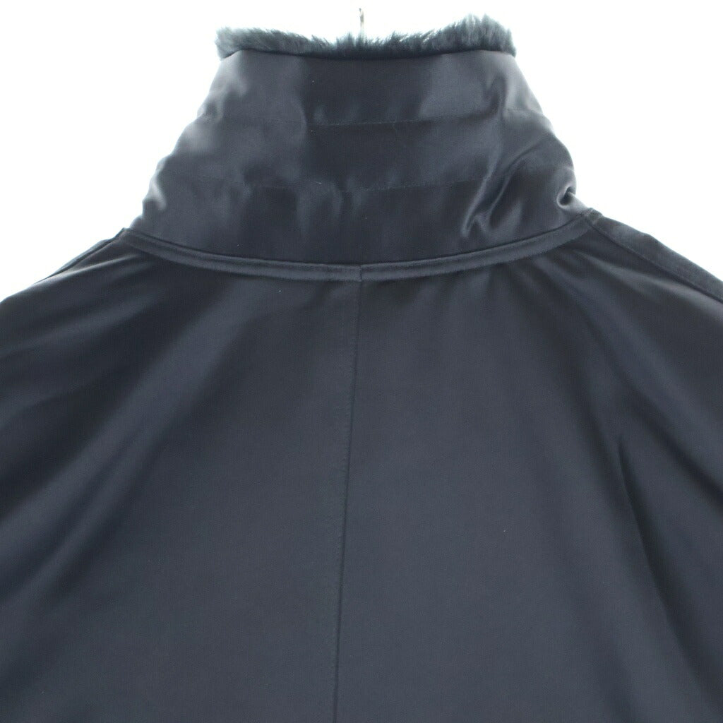 FEAR OF GOD(フィアオブゴッド) FIFTH COLLECTION サテンモックネック ナイロン フェイクファー ボンバージャケット ブラック 5C17NMKB