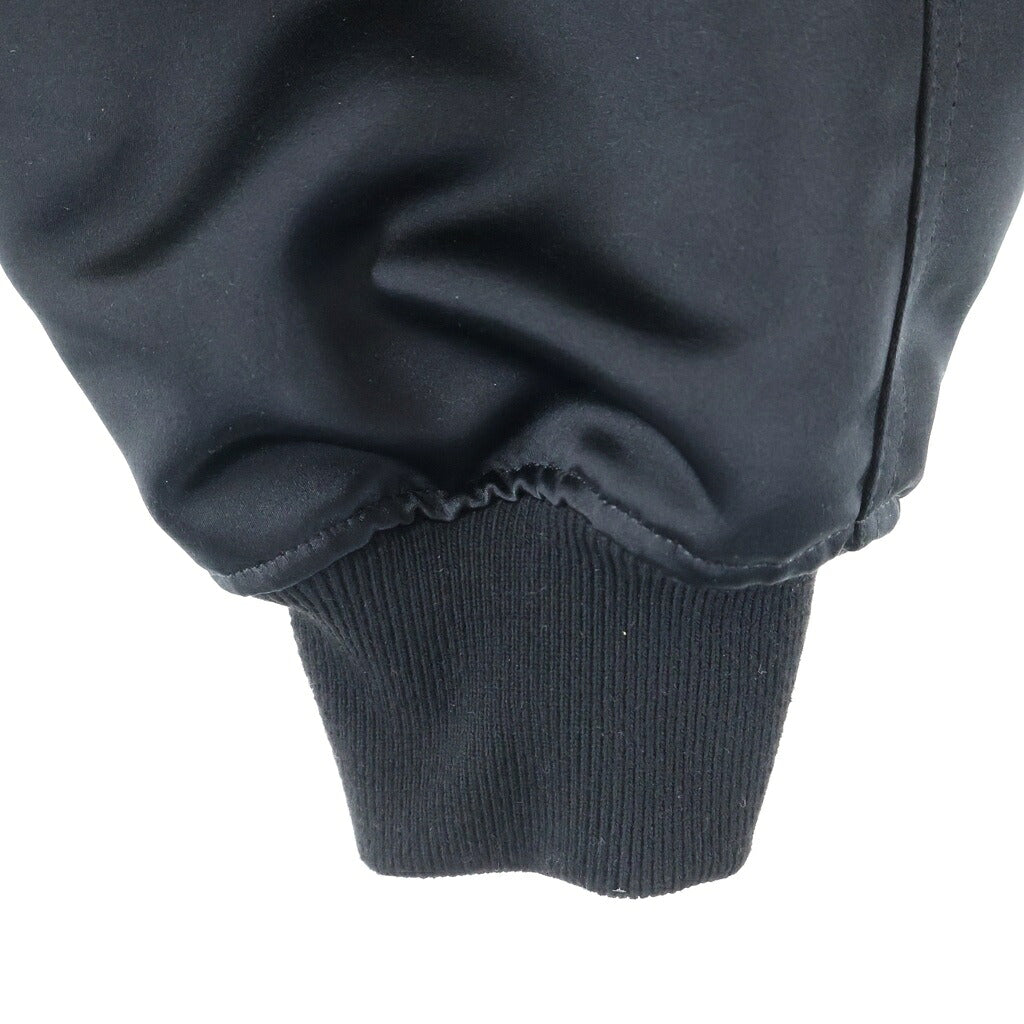 FEAR OF GOD(フィアオブゴッド) FIFTH COLLECTION サテンモックネック ナイロン フェイクファー ボンバージャケット ブラック 5C17NMKB