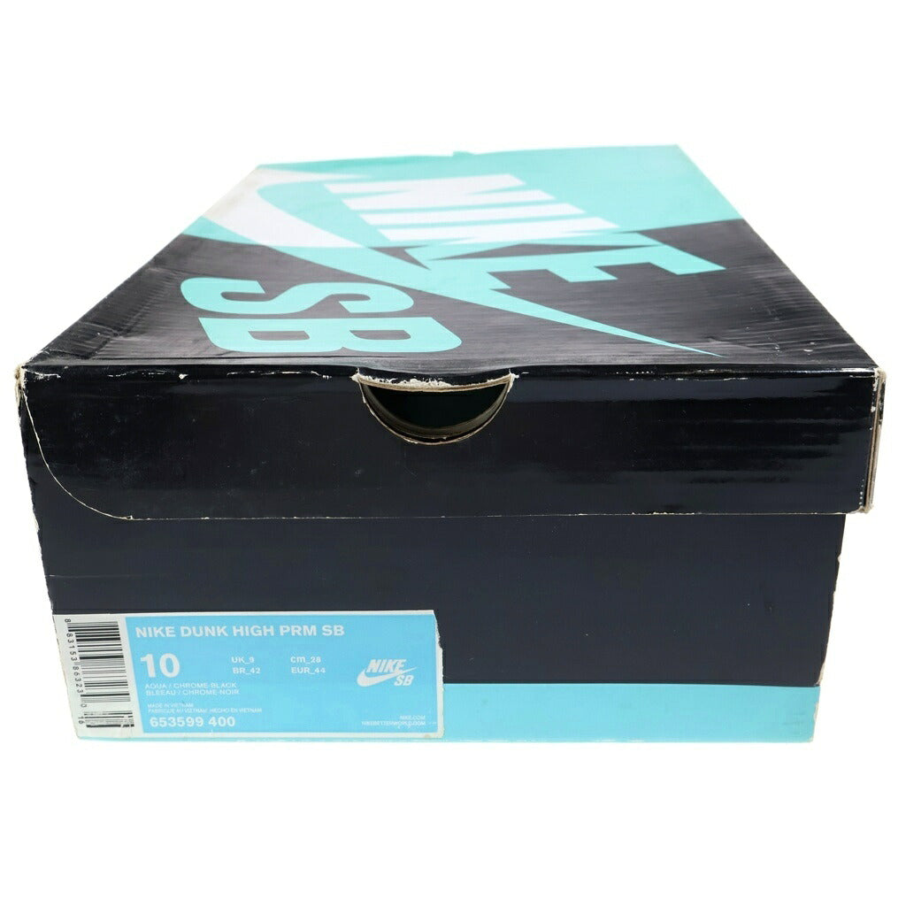 NIKE SB(ナイキエスビー) ×Diamond Supply DUNK HIGH ダンク ハイカットスニーカー ブルー/ブラック US10/28cm 653599-400