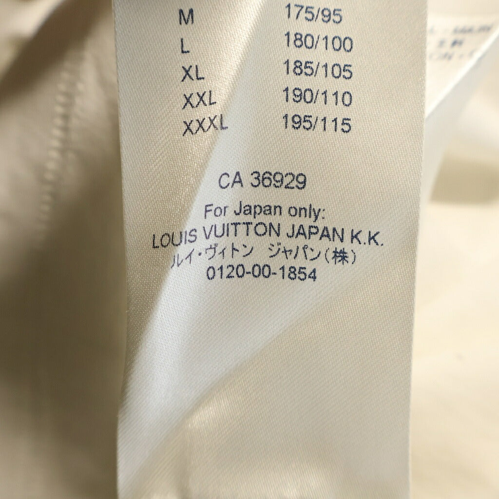 LOUIS VUITTON(ルイヴィトン) 21SS フロウティング LVプリンテッド クルーネック 半袖Tシャツ カットソー ホワイト RM211 NPG HKY86W