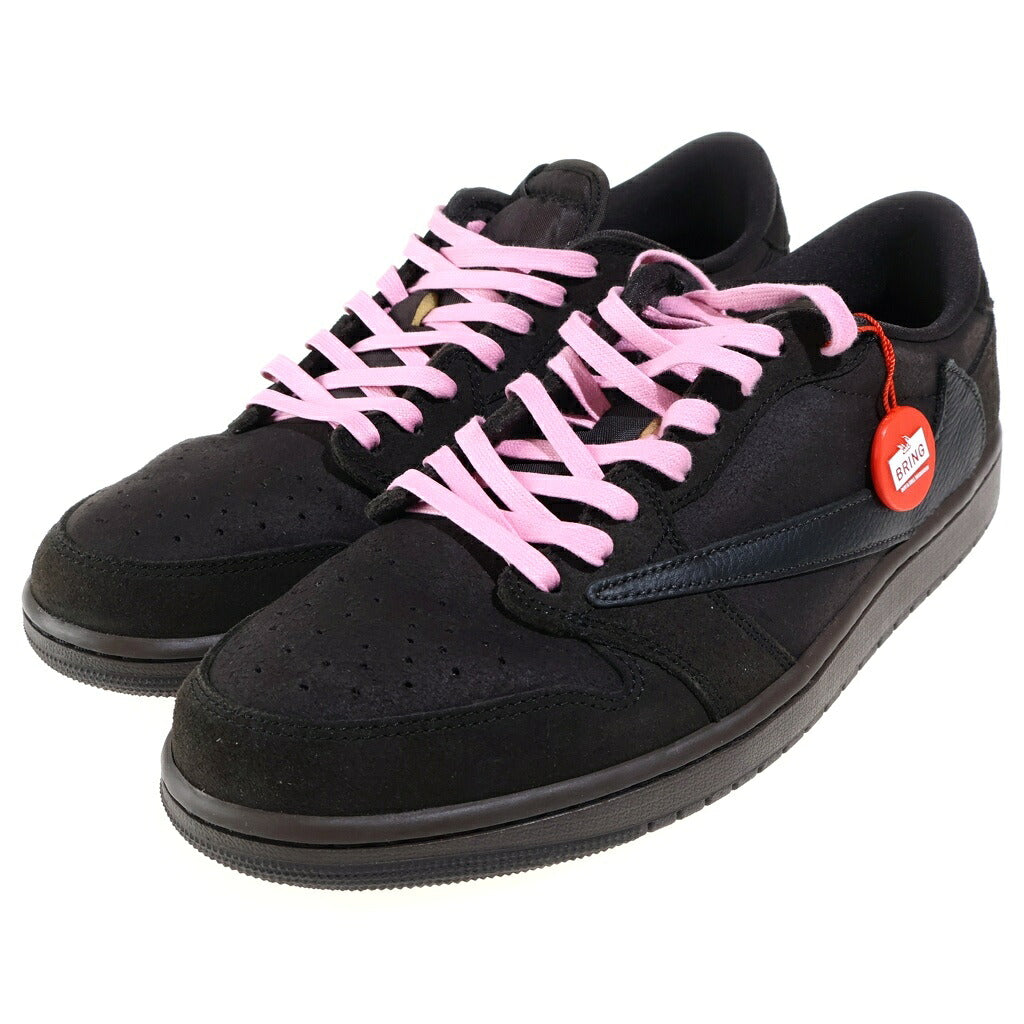 NIKE(ナイキ) ×TRAVIS SCOTT AIR JORDAN LOW OG SP VELVET BROWN トラヴィススコット エアジョーダン 1 ベルベットブラウン ローカットスニーカー ブラウン US11/29cm