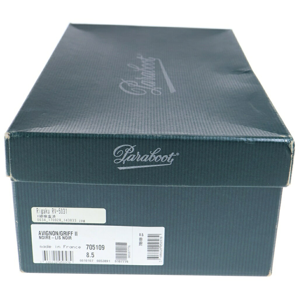 PARABOOT(パラブーツ) AVIGNON アヴィニョン レザー ドレスアップシューズ ブラック 9855