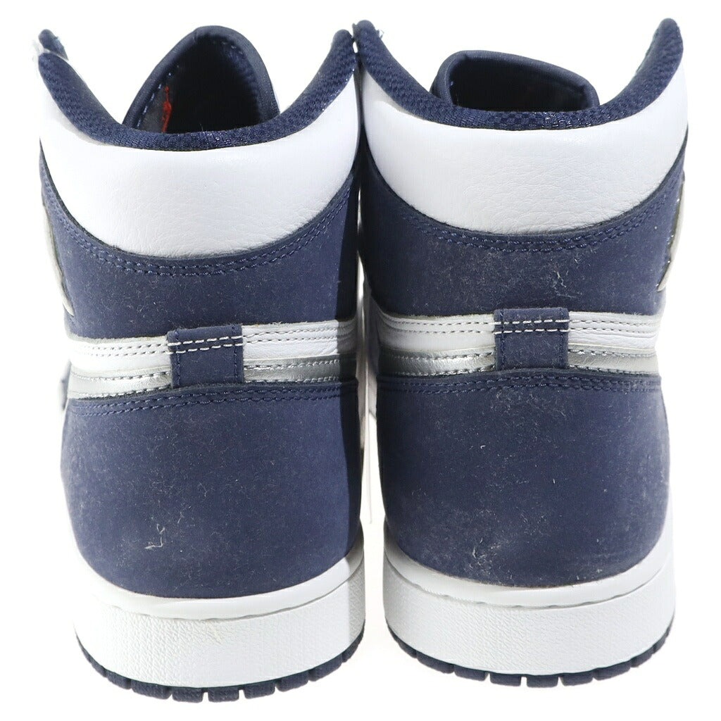 NIKE(ナイキ) AIR JORDAN1 HIGH OG CO.JP (STANDARD BOX) DC1788-100 エアジョーダン1 (通常ボックス) ハイカットスニーカー ホワイト/ネイビー US10/28cm