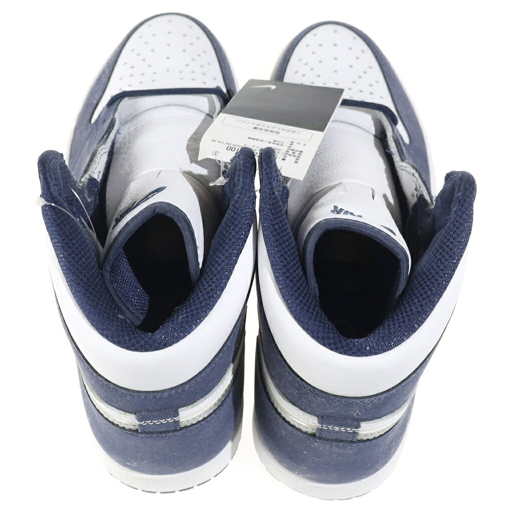 NIKE(ナイキ) AIR JORDAN1 HIGH OG CO.JP (STANDARD BOX) DC1788-100 エアジョーダン1 (通常ボックス) ハイカットスニーカー ホワイト/ネイビー US10/28cm