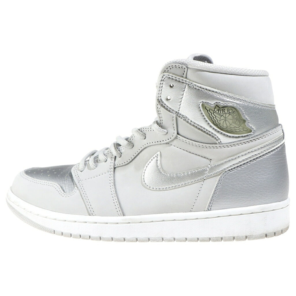 NIKE(ナイキ) AIR JORDAN1 RETRO HIGH OG CO.JP TOKYO (STANDARD BOX) DC1788-029 エアジョーダン1 レトロ トウキョウ (通常ボックス) ハイカットスニーカー グレー/シルバー US10/28cm