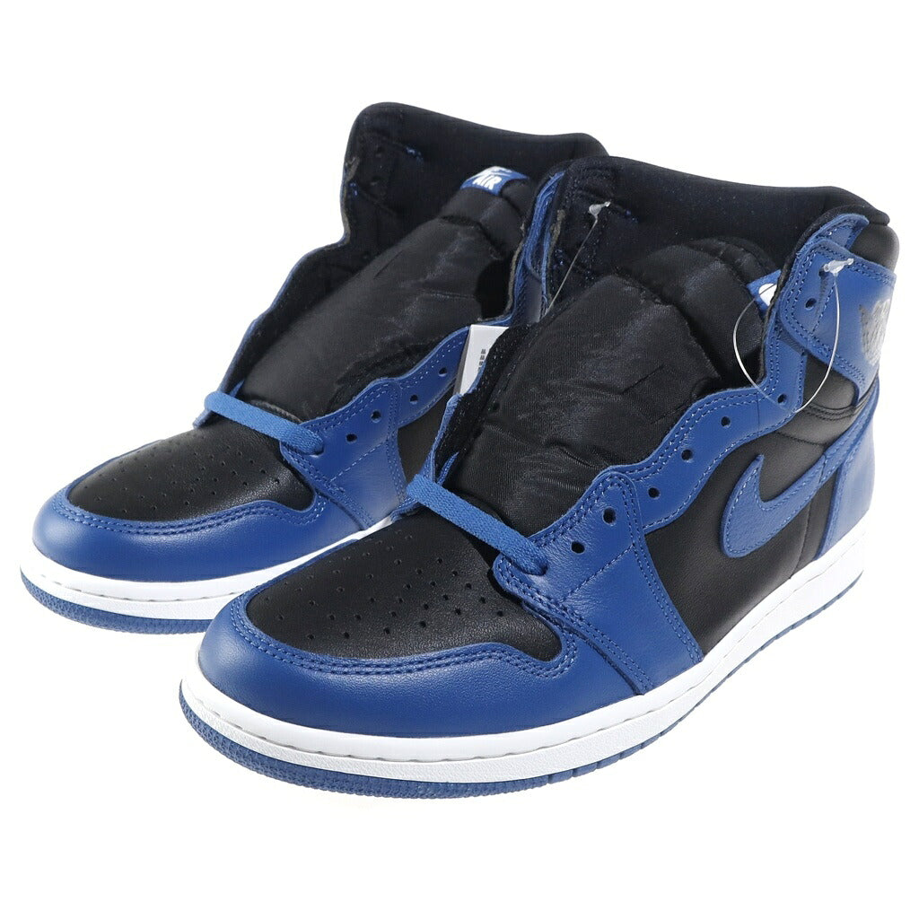 NIKE(ナイキ) AIR JORDAN1 RETRO HIGH OG DARK MARINA BLUE 555088-404 エアジョーダン1 レトロ ダークマリーナ ブルー ハイカットスニーカー ブラック/ブルー US10/28cm