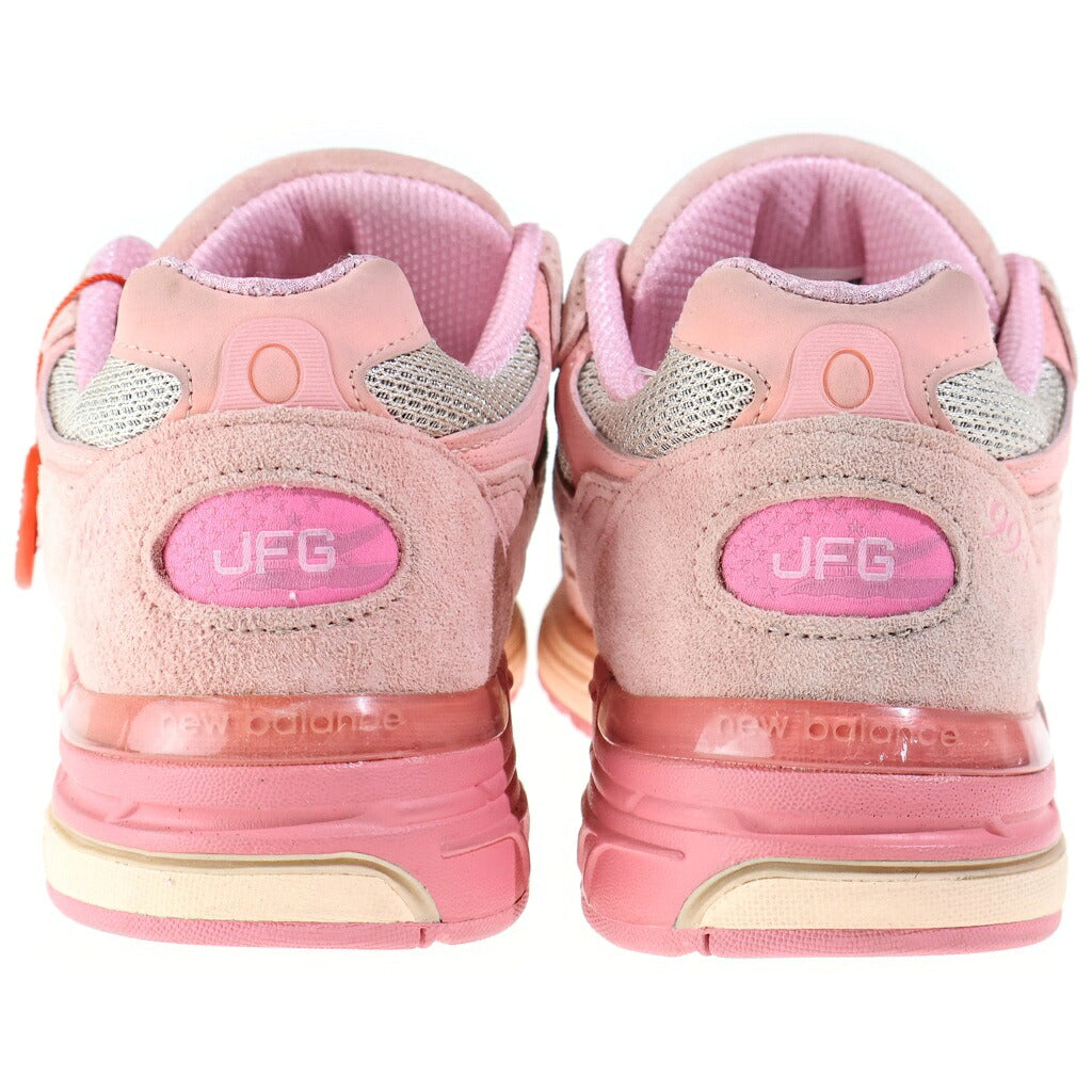 New Balance(ニューバランス) MR993JH1 ×Joe Freshgoods PERFORMANCE ART ジョー フレッシュグッズ 993 パフォーマンス アート メッシュ スエード ローカットスニーカー ピンク US9.5/27.5cm