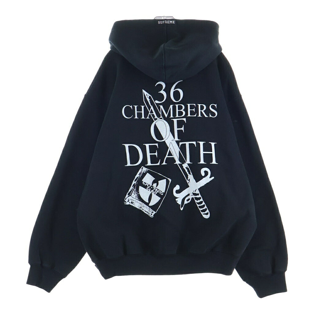 SUPREME(シュプリーム) 25AW Wu-Tang Clan Hooded Sweatshirt ウータン クラブ スウェット プルオーバーパーカー ブラック