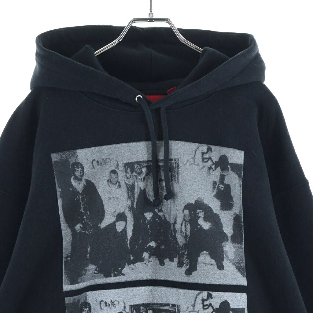 SUPREME(シュプリーム) 25AW Wu-Tang Clan Hooded Sweatshirt ウータン クラブ スウェット プルオーバーパーカー ブラック