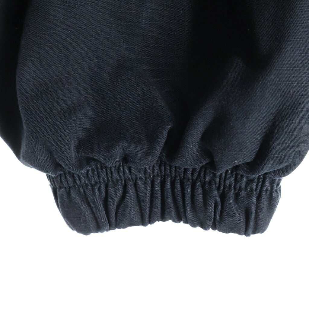 SUPREME(シュプリーム) Spellout Embroidered Ripstop Track Jacket スペルアウト エンブロイダリー ナイロン トラックジャケット ブラック