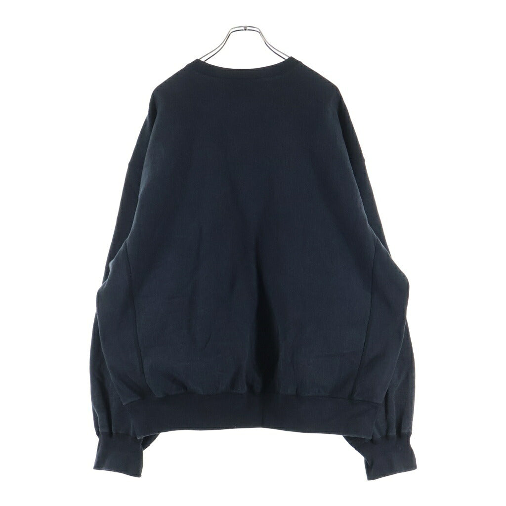 SUPREME(シュプリーム) 23AW NYC Crewneck ニューヨーク クルー ネック ロゴ プリント スウェットシャツ トレーナー ブラック