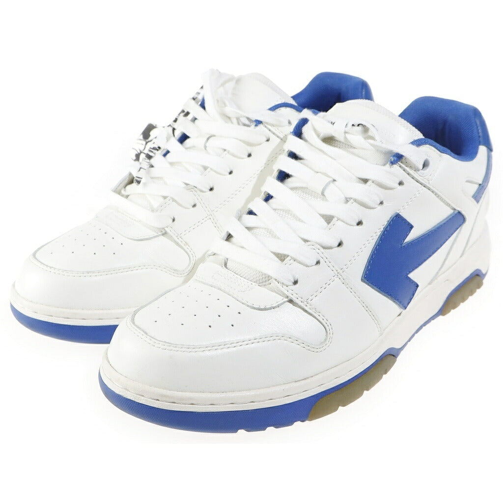 OFF-WHITE(オフホワイト) OUT OF OFFICE アウトオブオフィス ローカットスニーカー ホワイト/ブルー