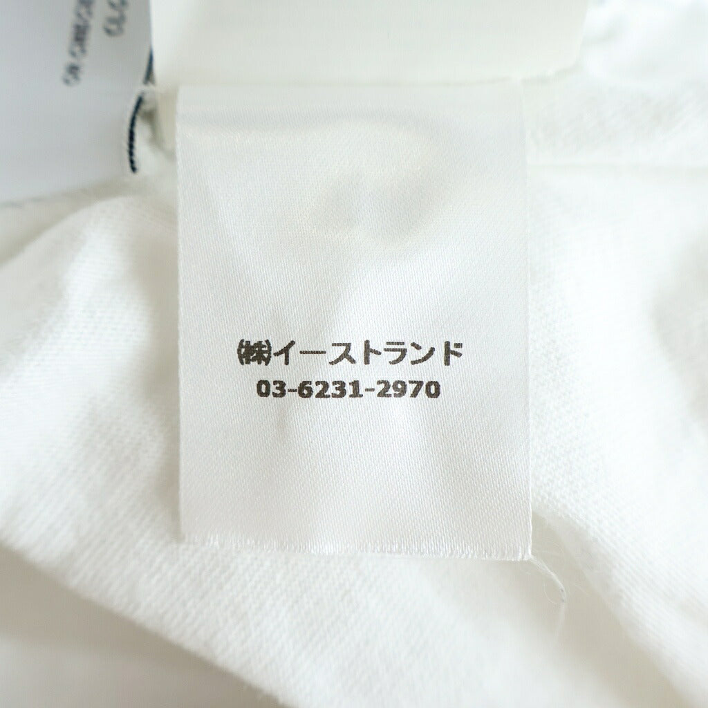 OFF-WHITE(オフホワイト) Diag Graphic Sleeve Tee ダイアグ グラフィック スリーブ クルーネック 長袖Tシャツ カットソー ホワイト OMAB064CC99JER001