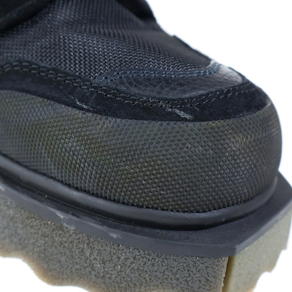 OFF-WHITE(オフホワイト) HIKING SPONGE SNEAKER BOOT ハイキング スポンジ スニーカー ブーツ ブラック OMIA228F22LEA0011063