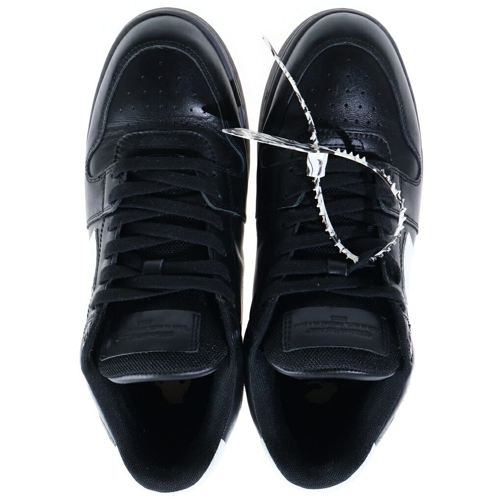OFF-WHITE(オフホワイト) OUT OF OFFICE アウト オブ オフィス レザー ローカットスニーカー ブラック