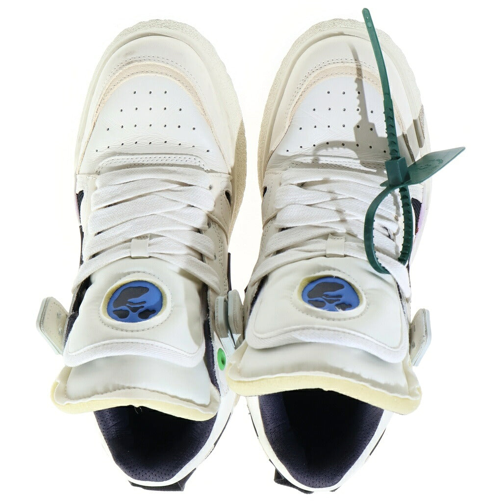 OFF-WHITE(オフホワイト) SPONGE MID スポンジ ミドルカットスニーカー ホワイト