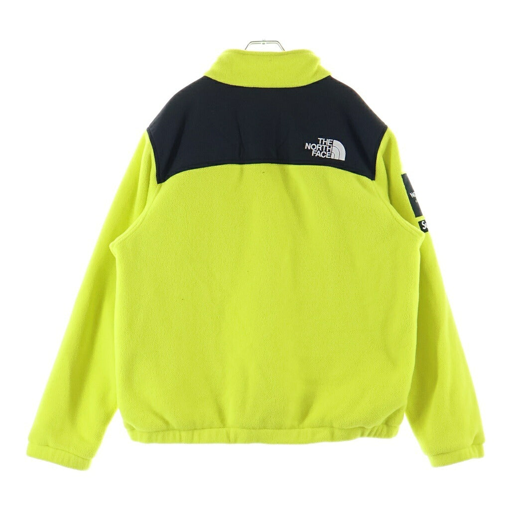 SUPREME(シュプリーム) 18AW ×THE NORTH FACE Expedition Fleece Jacket ザノースフェイス エクスペディション ジップアップ フリースジャケット ブルゾン イエロー NL71809I