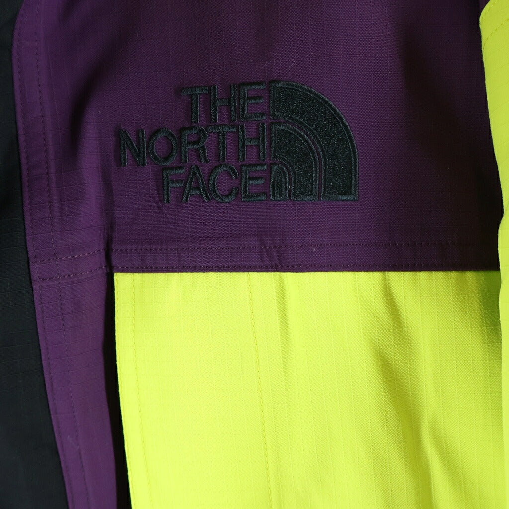 SUPREME(シュプリーム) 18AW ×THE NORTH FACE Expedition Jacket ザノースフェイス フーデッド エクスペディション ナイロン ジャケット パープル/イエロー NP618101