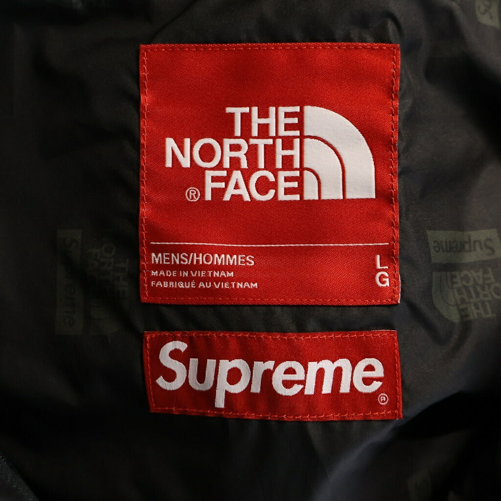 SUPREME(シュプリーム) 18AW ×THE NORTH FACE Expedition Jacket ザノースフェイス フーデッド エクスペディション ナイロン ジャケット パープル/イエロー NP618101