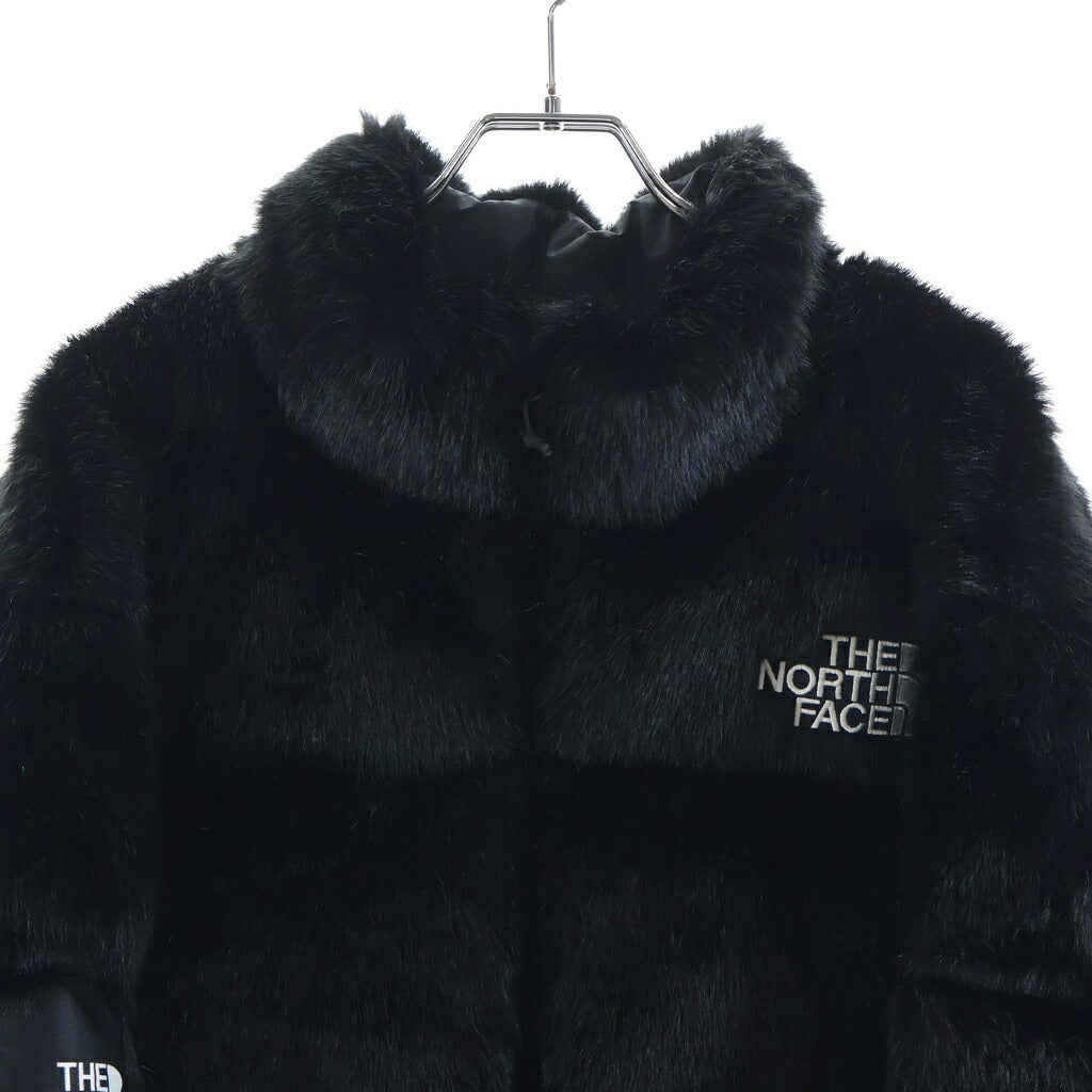 SUPREME(シュプリーム) 20AW ×THE NORTH FACE Faux Fur Nuptse Jacket ザノースフェイス フォークス ファー ヌプシ ジャケット ブラック ND92001I