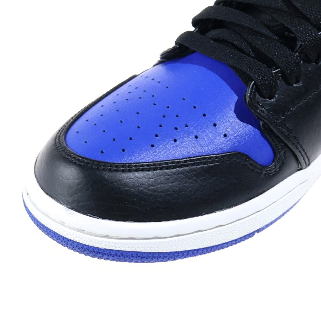 NIKE(ナイキ) AIR JORDAN 1 MID エアジョーダン1 ミッド ハイカットスニーカー ブルー/ブラック US8/26cm 554724-068