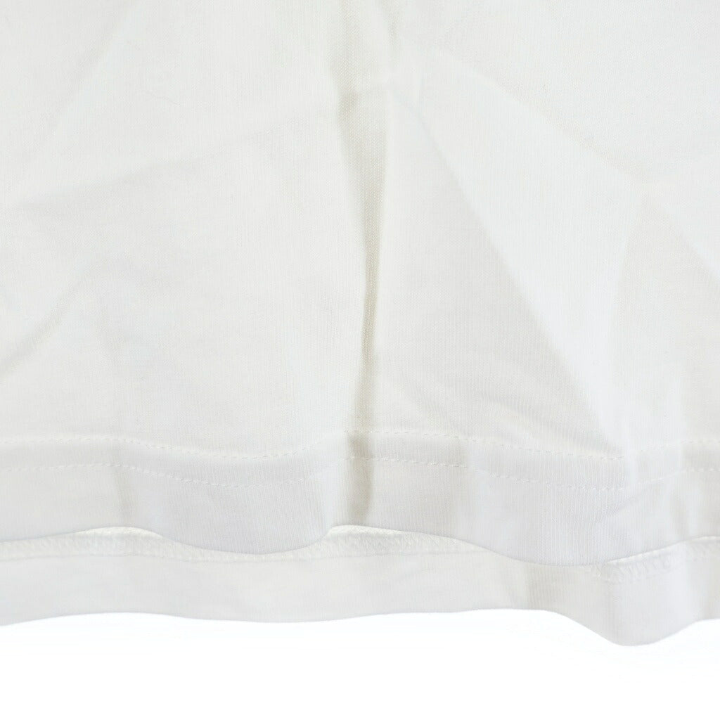 MONCLER(モンクレール) 23SS フロントロゴ クルーネック 半袖カットソー Tシャツ ホワイト I10918C00029 8390T