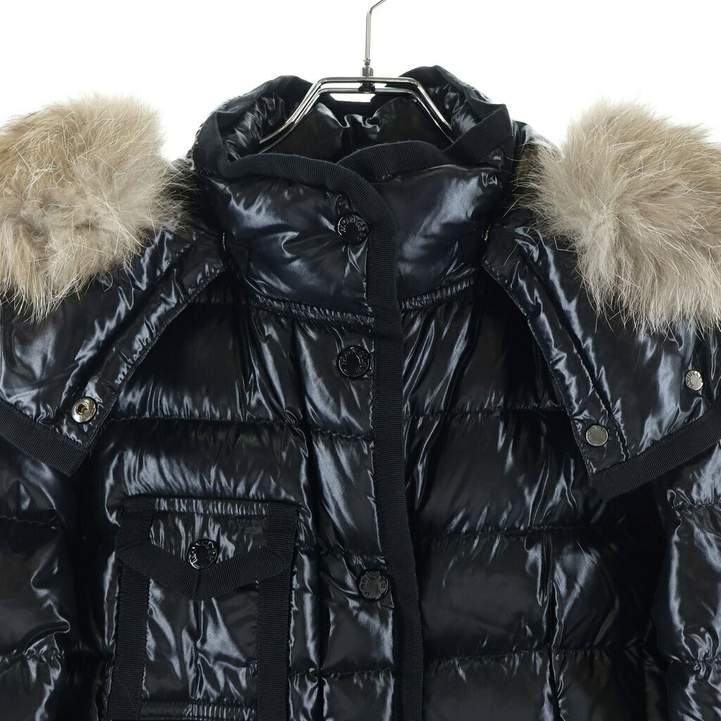MONCLER(モンクレール) 22SS ARMOISE GIUBBOTTO アルモワーズ ジップアップ ナイロン ダウンジャケット ブラック H20931A53901 68950
