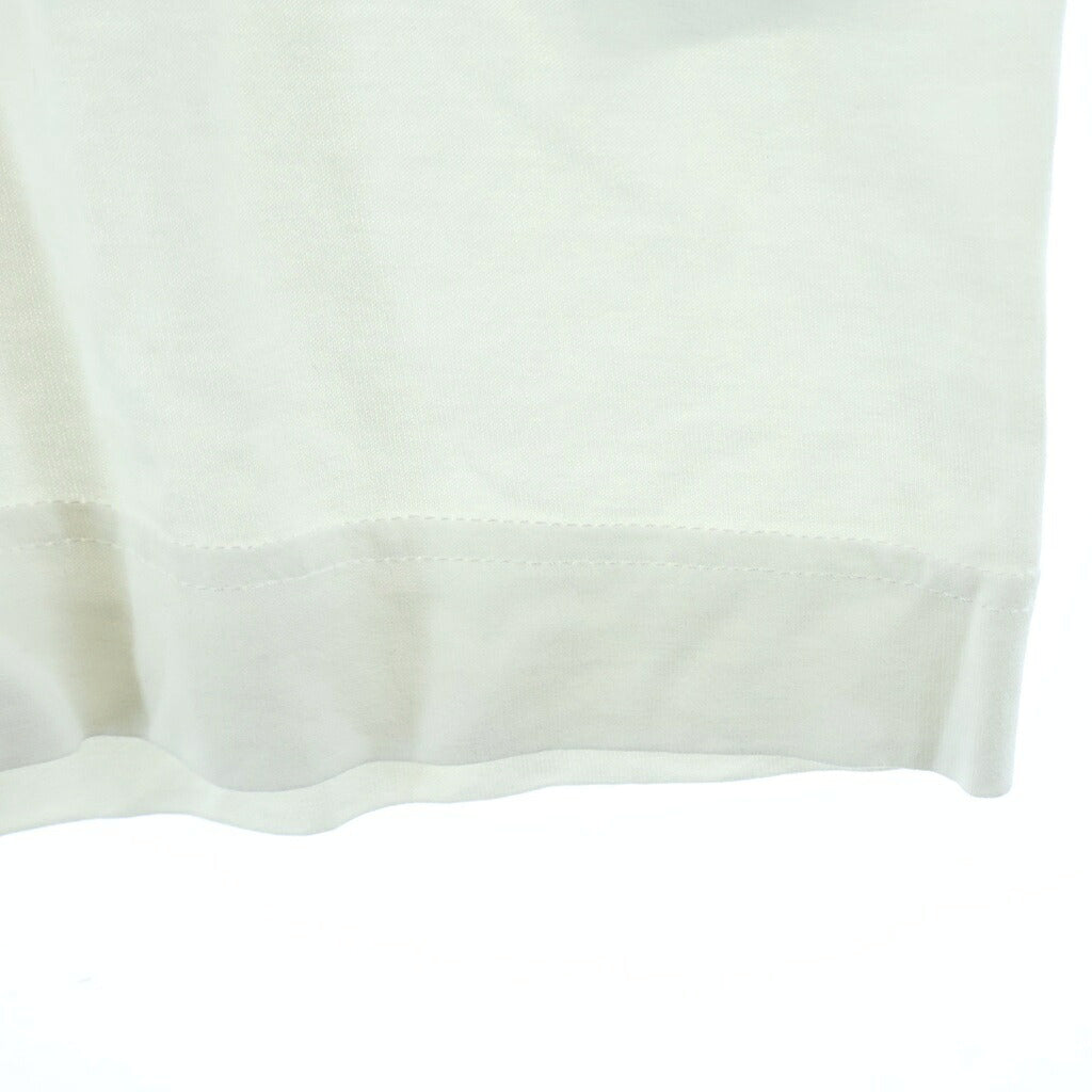 GIVENCHY(ジバンシィ) 23SS フロントプリント クルーネック 半袖カットソー Tシャツ ホワイト BM716G3YAC