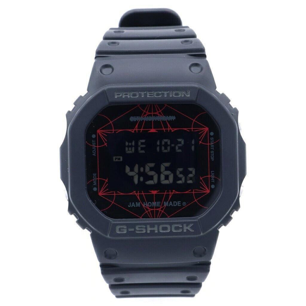 CASIO G-SHOCK(カシオ ジーショック) ×JAM HOME MADE 25th ANNIVERSARY ジャムホームメイド 25周年記念 デジタルクォーツ 腕時計 ブラック DW-5600VT