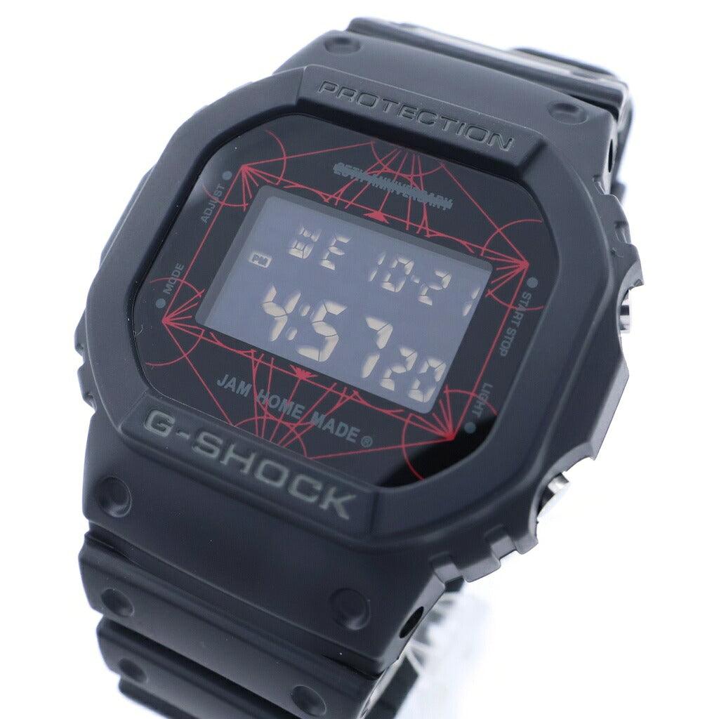 CASIO G-SHOCK(カシオ ジーショック) ×JAM HOME MADE 25th ANNIVERSARY ジャムホームメイド 25周年記念 デジタルクォーツ 腕時計 ブラック DW-5600VT
