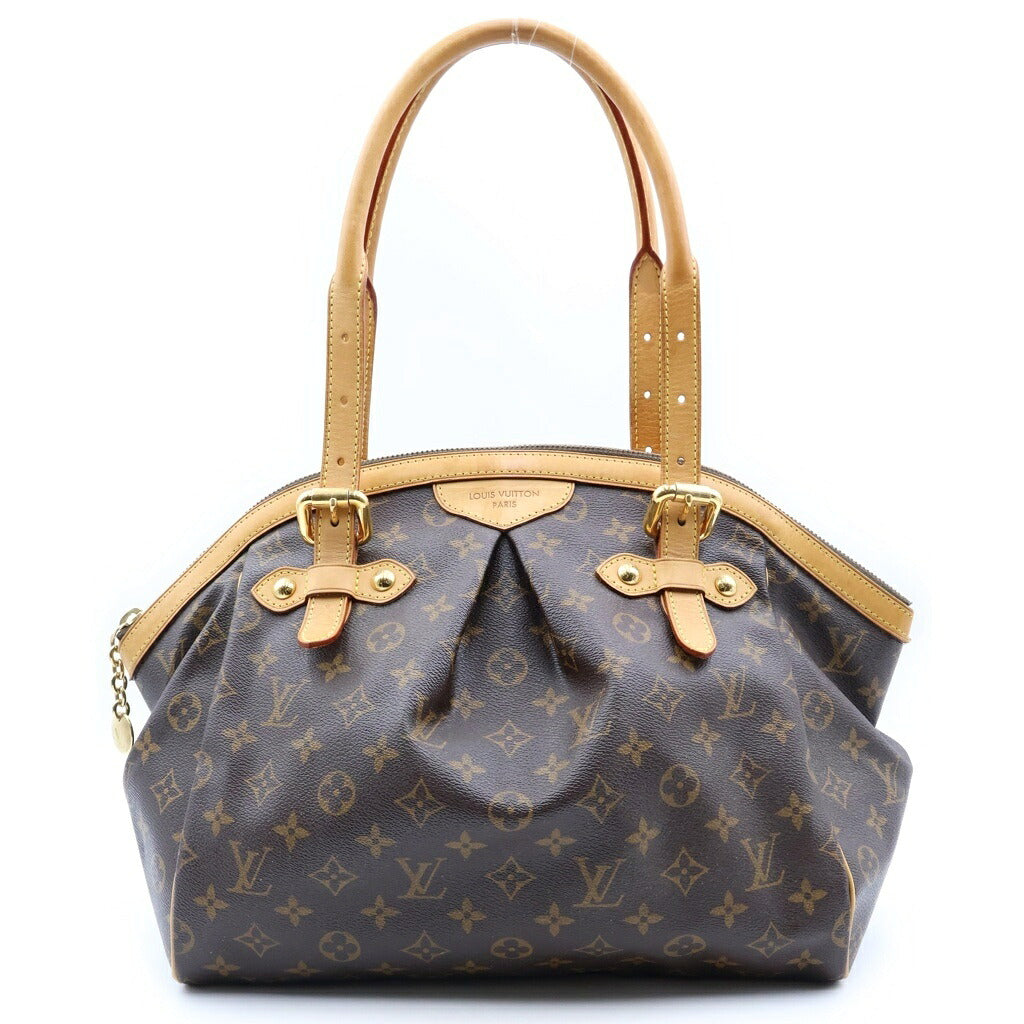 LOUIS VUITTON(ルイヴィトン) モノグラム ティヴォリGM ハンドバッグ ボストンバッグ ブラウン PVC×レザー M40144