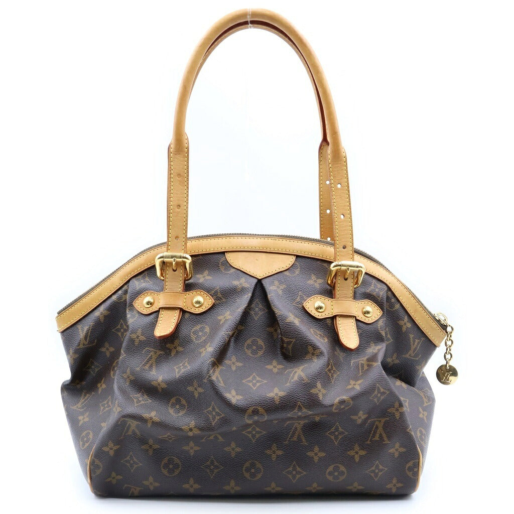 LOUIS VUITTON(ルイヴィトン) モノグラム ティヴォリGM ハンドバッグ ボストンバッグ ブラウン PVC×レザー M40144