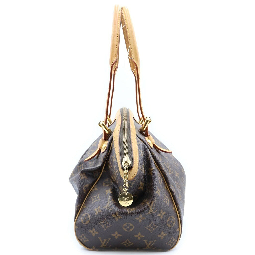 LOUIS VUITTON(ルイヴィトン) モノグラム ティヴォリGM ハンドバッグ ボストンバッグ ブラウン PVC×レザー M40144