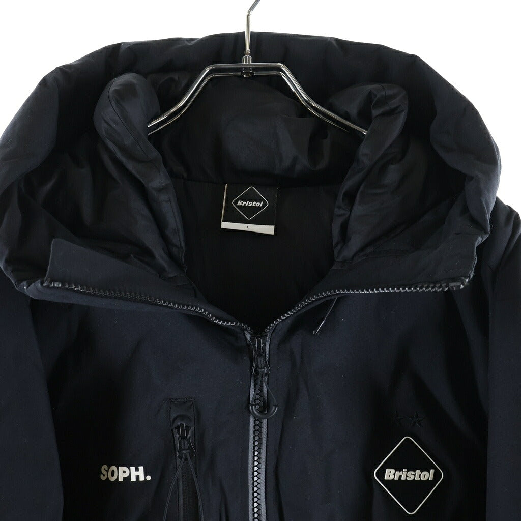 F.C.R.B./F.C.Real Bristol/FCRB(エフシーアールビー/エフシーレアルブリストル) 19AW TOUR DOWN PARKA ツアー ダウンパーカー ジャケット ブラック FCRB-192010