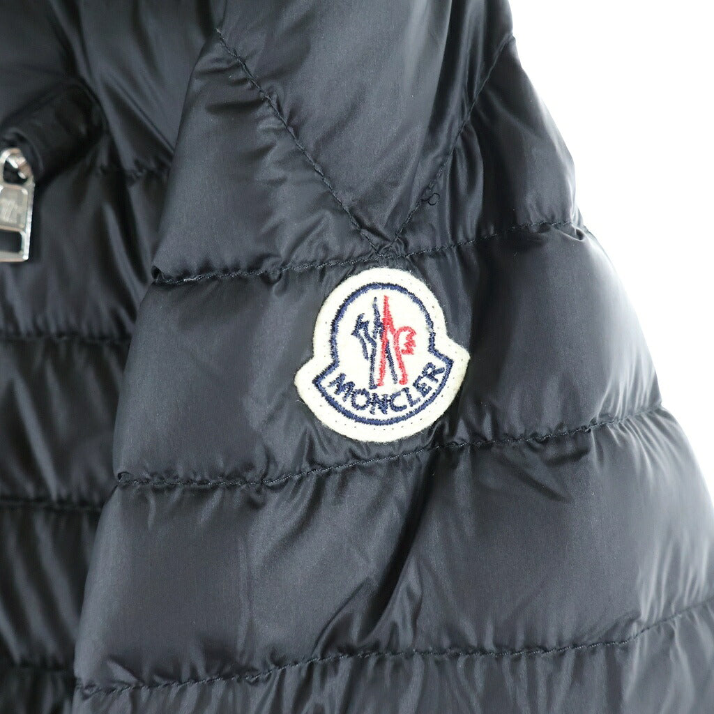 MONCLER(モンクレール) 16SS PICARD ピカール 胸ジップポケットデザイン ジップアップ ナイロン ダウンジャケット レディース ブラック B10914137099 53279