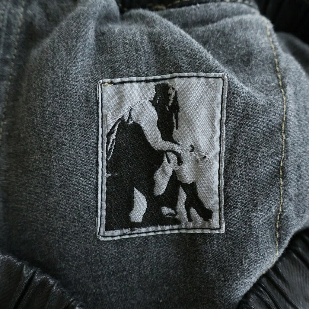 Rick Owens DRKSHDW(リックオウエンス ダークシャドウ) 26SS DOUBLE CARGO JUMBO BELAS ダブル カーゴ ジャンボベラ ワイドパンツ ブラック DU01F4398-DBK