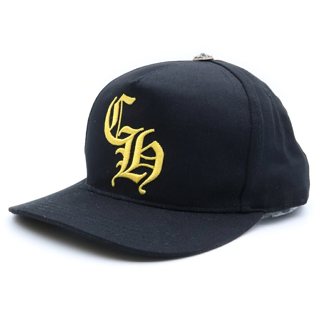 CHROME HEARTS(クロムハーツ) 6 PANEL CH TRUCKER CAP CH刺繍 トラッカーキャップ ブラック/イエロー