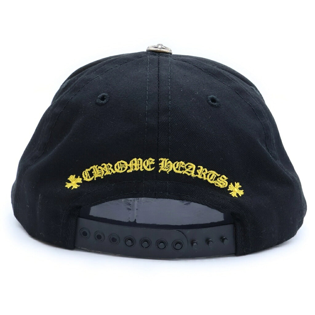 CHROME HEARTS(クロムハーツ) 6 PANEL CH TRUCKER CAP CH刺繍 トラッカーキャップ ブラック/イエロー