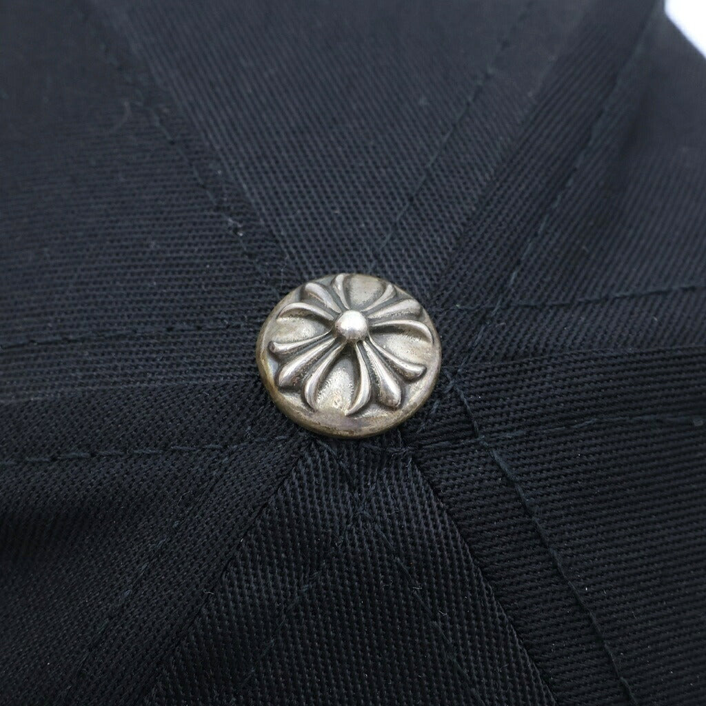 CHROME HEARTS(クロムハーツ) 6 PANEL CH TRUCKER CAP CH刺繍 トラッカーキャップ ブラック/イエロー