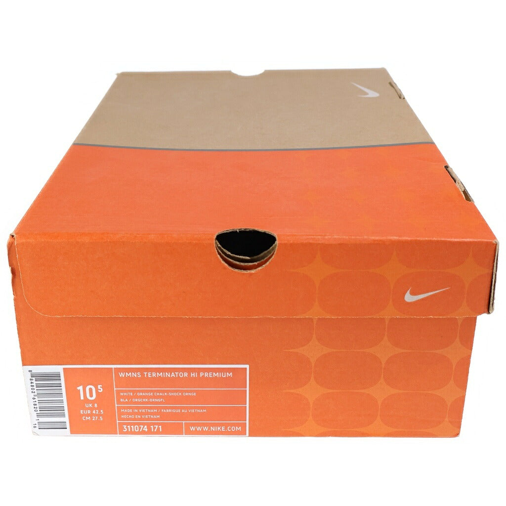 NIKE(ナイキ) 【観賞用 2006年製】 WMNS TERMINATOR HI PREMIUM 311074-171 ウィメンズ トレクシーアニマル ターミネーター プレミアム ハイカットスニーカー シューズ ホワイト/イエロー US10.5/27.5cm