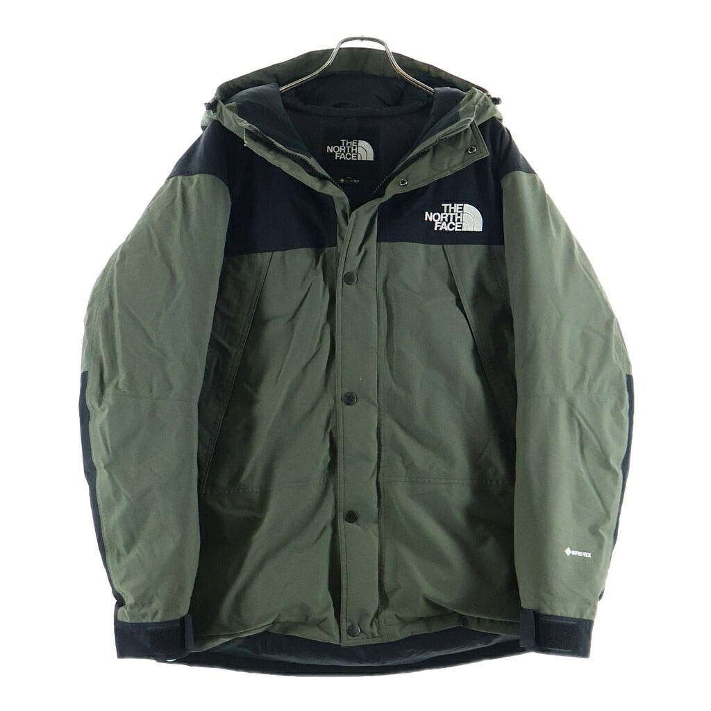 THE NORTH FACE(ザノースフェイス) GORE-TEX Mountain Down Jacket ゴアテックス マウンテン ダウンジャケット カーキ ND91930