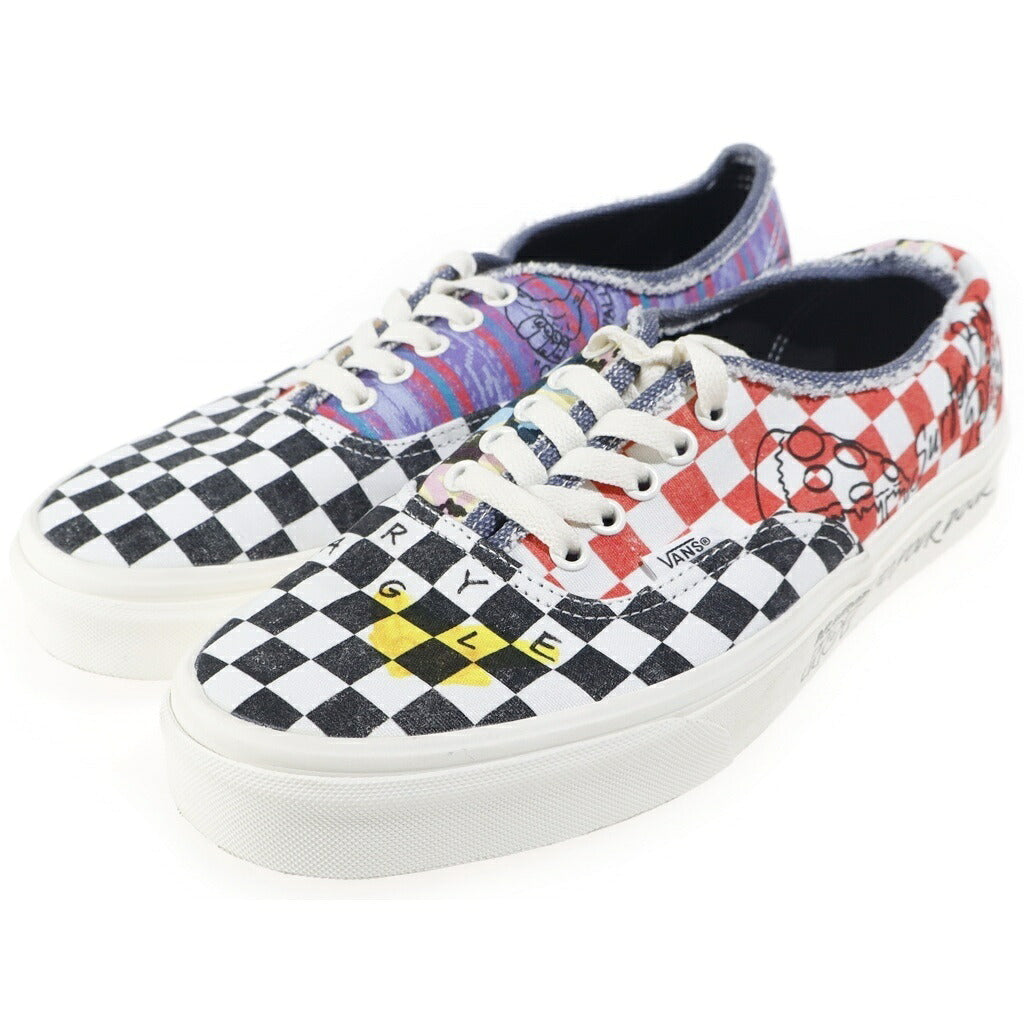 VANS(ヴァンズ) ×Stranger Things Authentic VN0A5JMPBO5 ストレンジャーシングス オーセンティック ローカットスニーカー マルチ US9/27cm