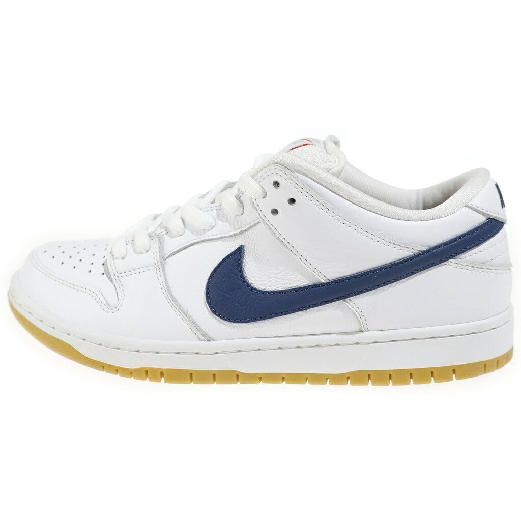 NIKE SB(ナイキエスビー) DUNK LOW PRO ISO ORANGE LABEL CZ2249-100 ダンクロー オレンジレーベル ローカットスニーカー ホワイト/ネイビー US9/27cm
