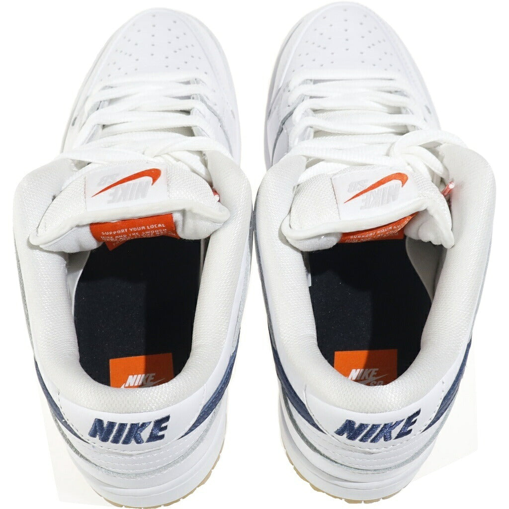 NIKE SB(ナイキエスビー) DUNK LOW PRO ISO ORANGE LABEL CZ2249-100 ダンクロー オレンジレーベル ローカットスニーカー ホワイト/ネイビー US9/27cm