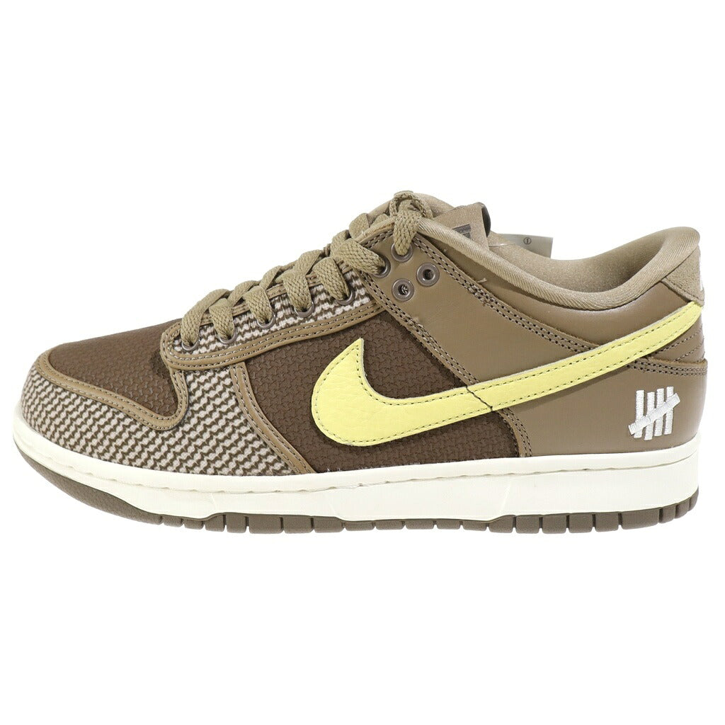 NIKE(ナイキ) ×UNDEFEATED DUNK LOW SP DH3061-200 アンディフィーテッド ダンク ローカットスニーカー ベージュ US9/27cm