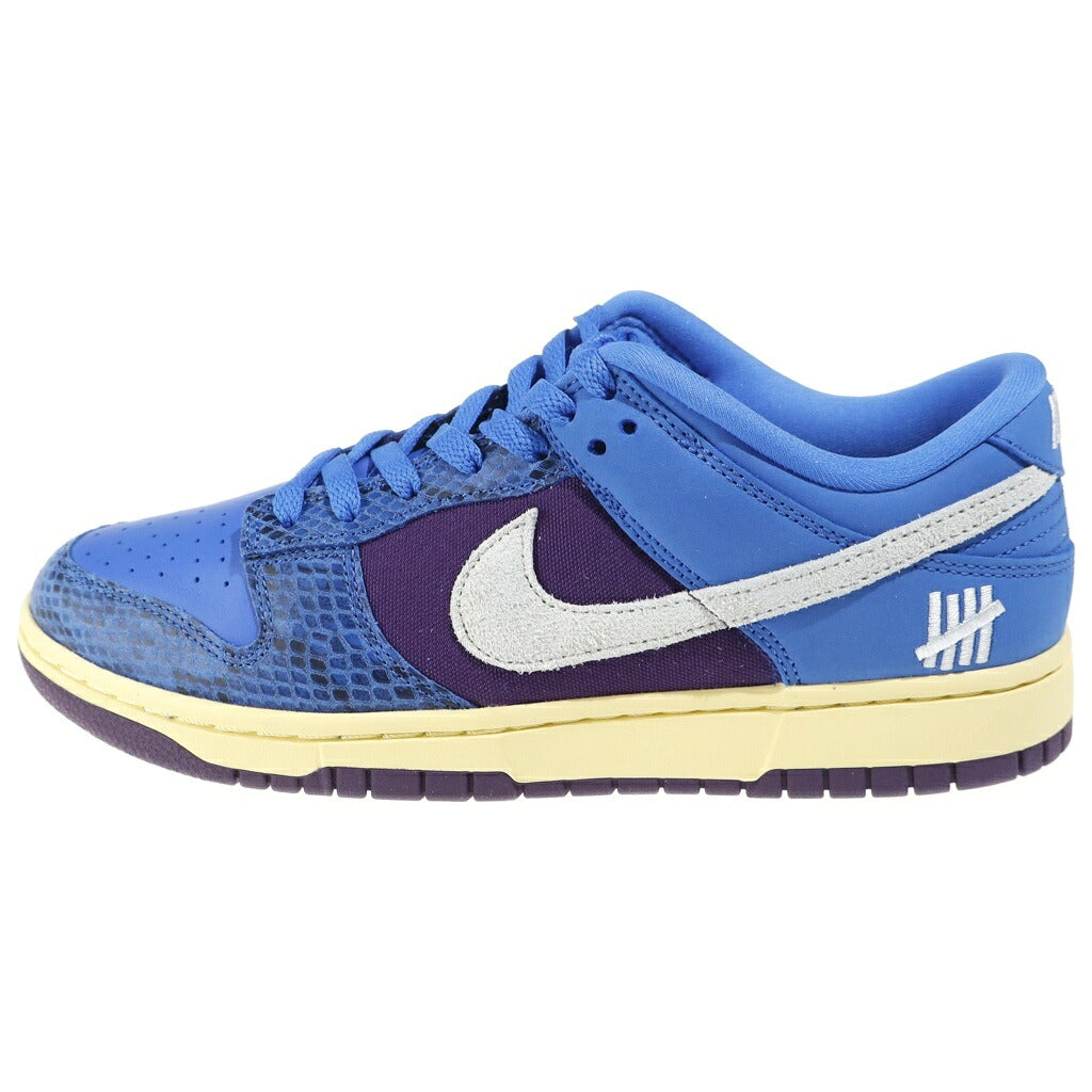 NIKE(ナイキ) ×UNDEFEATED DUNK LOW SP アンディフィーテッド ローカットスニーカー ブルー US9/27cm DH6508-400